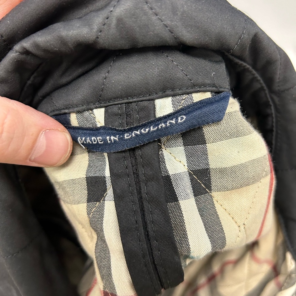 BURBERRY London Ladies Black Diamond Jacket sz US S. - Picture 5 of 7